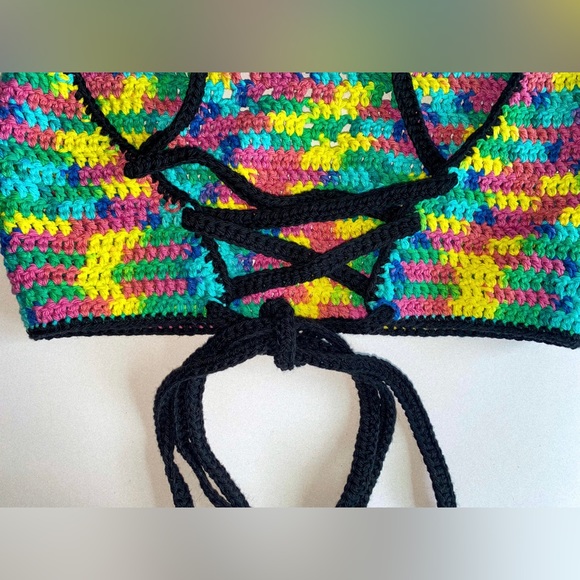 Crochet mushroom festival top - Picture 2 of 4